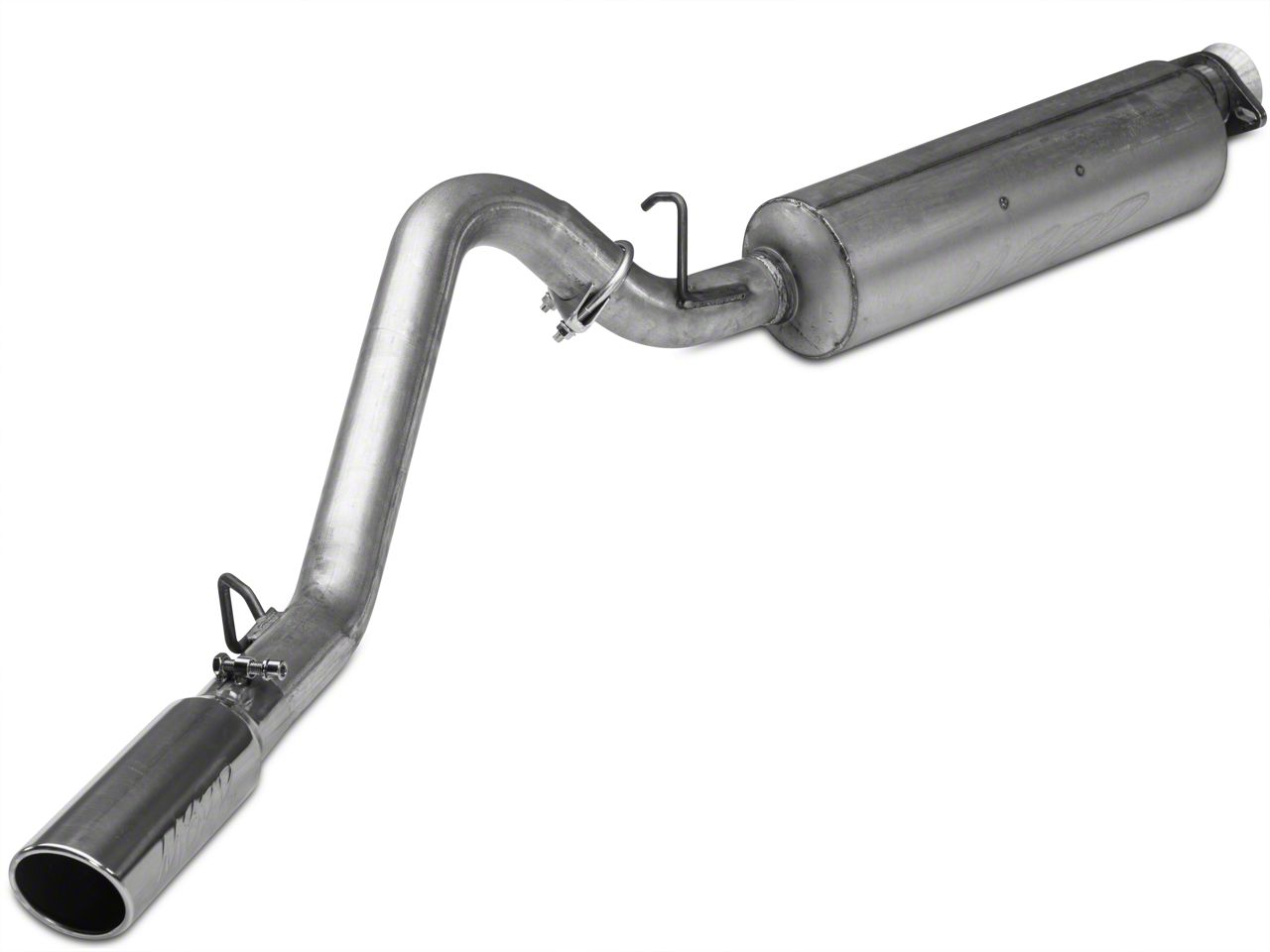 MBRP Jeep Wrangler Installer Series Cat-Back Exhaust S5500AL (00