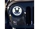 FCKLightBars Terminator XD2 LED Headlights with Green Halo; Black Housing; Clear Lens (76-86 Jeep CJ7; 97-18 Jeep Wrangler TJ & JK)