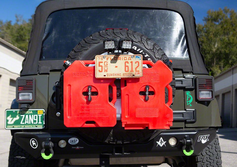 General Green Manufacturing Jeep Wrangler Tire Carrier Accessory Mount