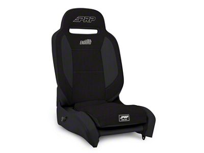 PRP Enduro Elite Reclining Suspension Seat; Passenger Side; Black (Universal; Some Adaptation May Be Required)