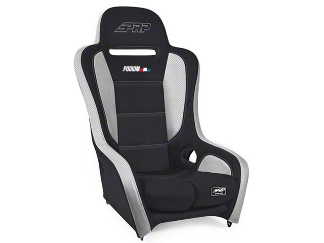 PRP Podium Elite Suspension Seat; Gray (Universal; Some Adaptation May Be Required)