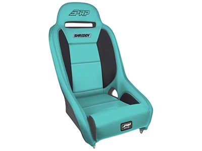 PRP Shreddy Comp Elite Suspension Seat; Teal/Black (Universal; Some Adaptation May Be Required)