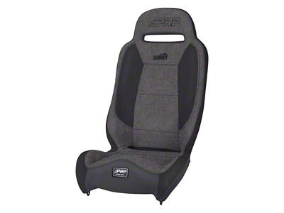 PRP Summit Suspension Seat; Gray (Universal; Some Adaptation May Be Required)