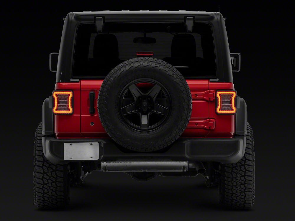 Raxiom LED Tail Lights; Clear Housing; Clear Lens (18-24 Raxiom LED Tail Lights; Clear Housing; Clear Lens (18-24