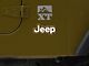 Jeep Licensed by RedRock Side Logo; White (97-06 Jeep Wrangler TJ)