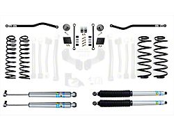 EVO Manufacturing 2.50-Inch Enforcer Stage 1 Suspension Lift Kit with Bilstein Shocks, Front and Rear Track Bars (21-24 Jeep Wrangler JL 4xe)