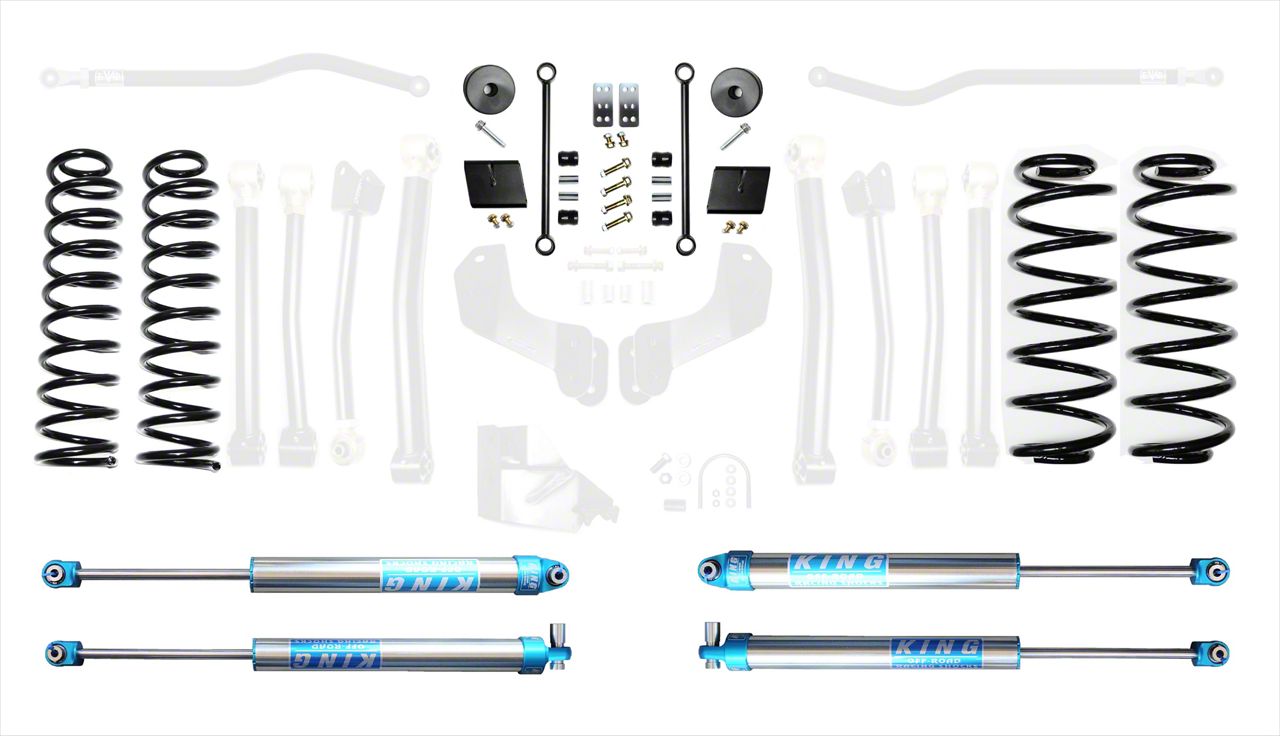 EVO Manufacturing Jeep Wrangler 2.50Inch Enforcer Stage 1 Suspension