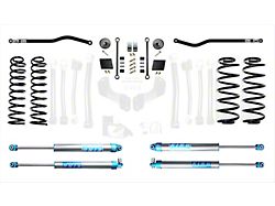 EVO Manufacturing 2.50-Inch Enforcer Stage 1 Suspension Lift Kit with King 2.0 Shocks, Front and Rear Track Bars (21-24 Jeep Wrangler JL 4xe)
