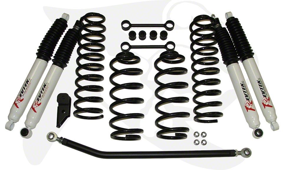 Revtek Jeep Wrangler 3Inch Coil Spring Suspension Lift Kit REV588 (07