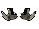 EVO Manufacturing ProTek Rear Shock Skid Plates; Black (07-18 Jeep Wrangler JK)