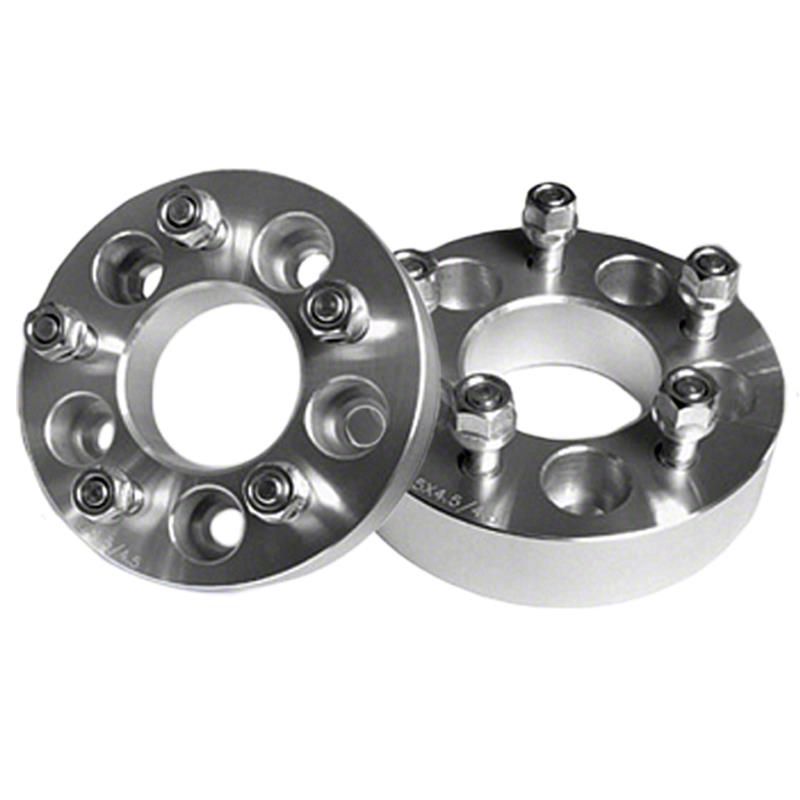 Jeep Wrangler 1.25-Inch 5-Lug Wheel Spacers; Red; Set of Four (07-18 Jeep Wrangler JK) - Free