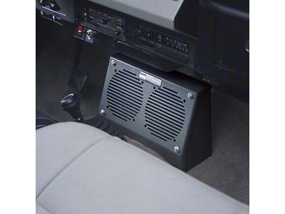 Tuffy Security Products Jeep Wrangler Dual Speaker Security Box 065-01 (76-95  Jeep CJ5, CJ7 & Wrangler YJ) - Free Shipping