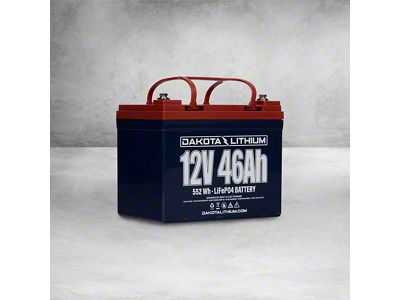 Battery; 12v 46Ah (Universal; Some Adaptation May Be Required)