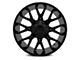 Hardrock Offroad Affliction Gloss Black Wheel; 20x12 (07-18 Jeep Wrangler JK)