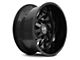 Hardrock Offroad Crusher Gloss Black Wheel; 20x12 (18-24 Jeep Wrangler JL)