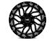 Hardrock Offroad Destroyer Gloss Black Milled Wheel; 20x12 (07-18 Jeep Wrangler JK)