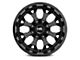 Hardrock Offroad Devastator Gloss Black Wheel; 20x12 (07-18 Jeep Wrangler JK)