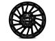 Hardrock Offroad Overdrive Gloss Black Wheel; 20x12 (07-18 Jeep Wrangler JK)
