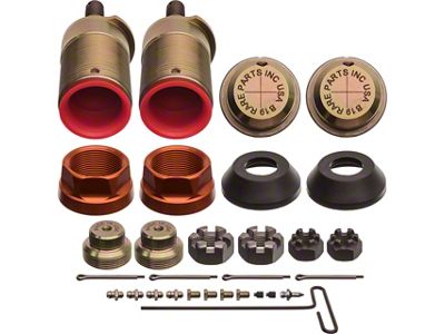 Dual Load Carrying Oversize Ball Joint Kit (97-03 Jeep Wrangler TJ)
