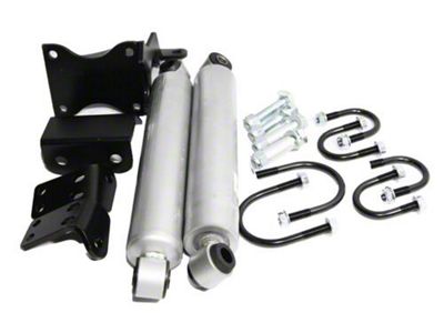 Dual Steering Stabilizer Kit for 2 to 6-Inch Lift (07-18 Jeep Wrangler JK)