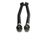 Front Lower Adjustable Control Arms; Black (07-18 Jeep Wrangler JK)