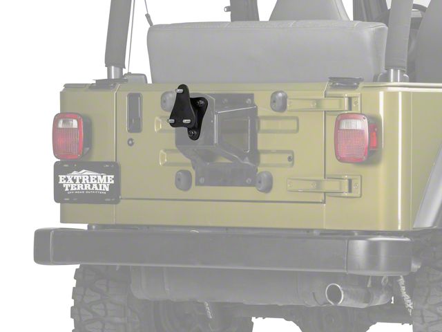 Off Camber Fabrications by MBRP Spare Tire Bracket Kit (97-06 Jeep Wrangler TJ)