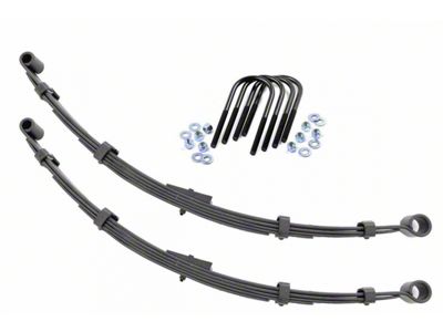 Rough Country Rear Leaf Springs for 2.50-Inch Lift (76-86 Jeep CJ7)