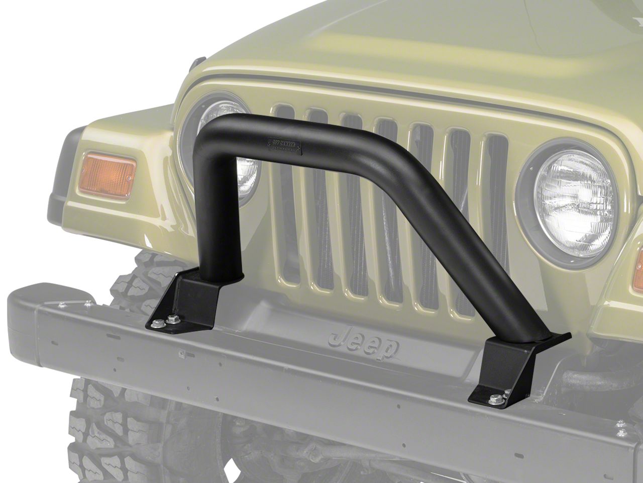 Off Camber Fabrications by MBRP Jeep Wrangler Black Front ...