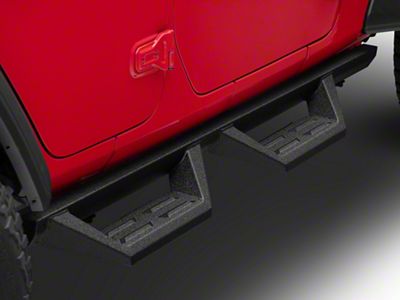 Drop Side Step Bars (18-23 Jeep Wrangler JL 4-Door)