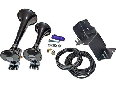 Model 220 Dual Air Horn Add-On Kit (18-23 Jeep Wrangler JL 4-Door)