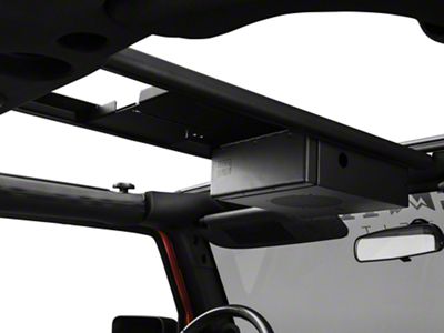 Tuffy Security Products Single Compartment Overhead Console (07-18 Jeep Wrangler JK)