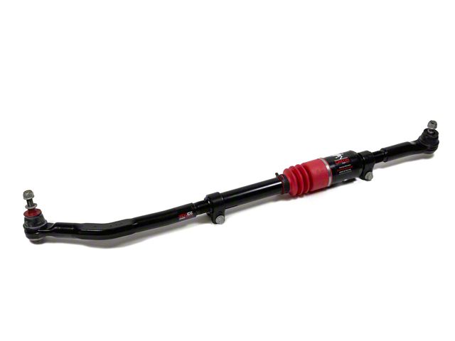 Steer Smarts YETI XD Drag Link with Griffin XD Attenuator; Bottom Mount; Red Bellow (18-24 Jeep Wrangler JL)