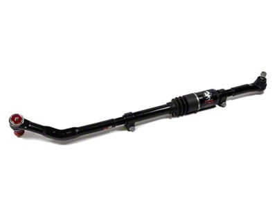 Steer Smarts YETI XD Drag Link with Griffin XD Attenuator; No-Drill Top Mount; Black Bellow (18-24 Jeep Wrangler JL)