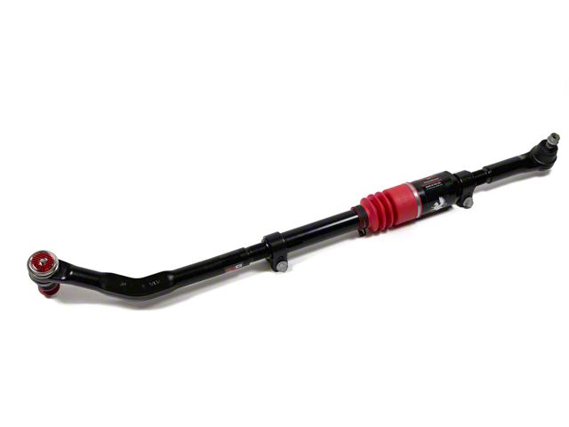 Steer Smarts YETI XD Drag Link with Griffin XD Attenuator; No-Drill Top Mount; Red Bellow (18-24 Jeep Wrangler JL)