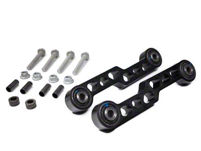 Steer Smarts YETI XD Front Sway Bar End Link Kit for 2.50 to 3.50-Inch Lift; Black (18-23 Jeep Wrangler JL)