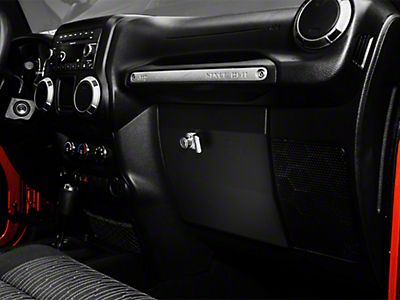 Tuffy Security Products Jeep Wrangler Security Glovebox; Black 149-01 (07-18  Jeep Wrangler JK) - Free Shipping
