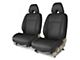 Covercraft Precision Fit Seat Covers Leatherette Custom Front Row Seat Covers; Black (03-06 Jeep Wrangler TJ)