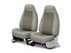 Covercraft Precision Fit Seat Covers Endura Custom Front Row Seat Covers; Charcoal/Silver (79-91 Jeep CJ7 & Wrangler YJ)