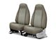 Covercraft Precision Fit Seat Covers Endura Custom Front Row Seat Covers; Silver/Charcoal (79-91 Jeep CJ7 & Wrangler YJ)