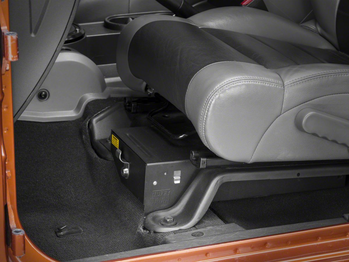 Tuffy Jeep Wrangler Conceal Carry Underseat Drawer Driver Side