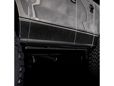 Rocker Armor Kit; Black (87-95 Jeep Wrangler YJ)