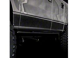 Rocker Armor Kit; Black (97-06 Jeep Wrangler TJ, Excluding Unlimited)