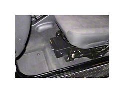Tuffy Security Products Underseat Drawer with Keyed Lock; Driver Side (03-06 Jeep Wrangler TJ w/ Flip Seat)