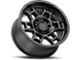 DX4 Wheels Beast Flat Black Wheel; 17x8.5 (76-86 Jeep CJ7)