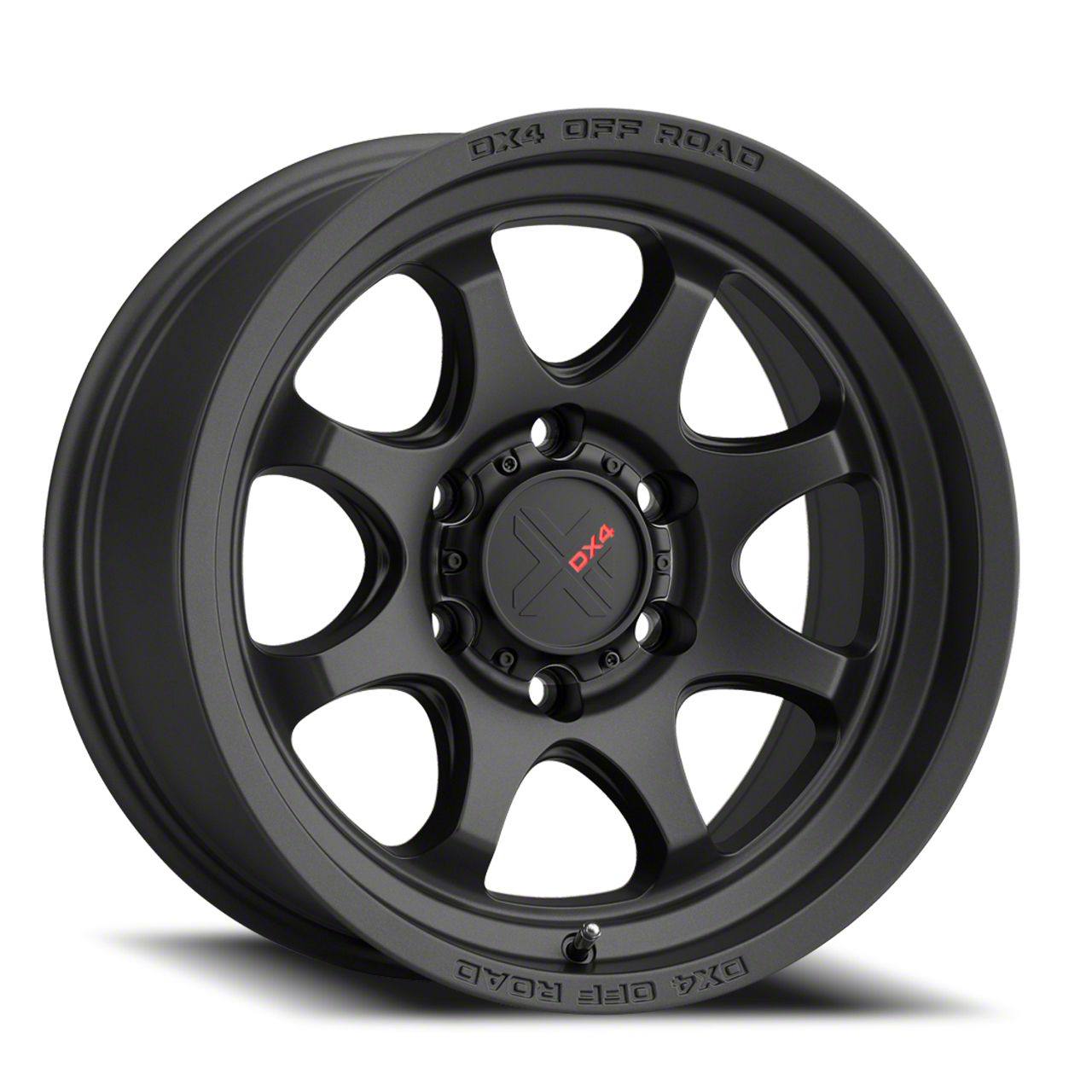 DX4 Wheels Jeep Gladiator Rhino Flat Black Wheel; 17x8.5 X2078501083BF1 ...