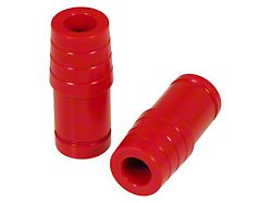 Extended Front Bump Stop Kit; 1-1/2-Inch; Red (97-06 Jeep Wrangler TJ)