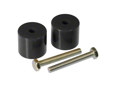 Rear Bump Stops; Black (97-06 Jeep Wrangler TJ)