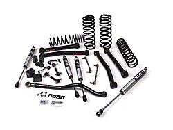 JKS Manufacturing 2.50-Inch J-Konnect Standard Rate Coil Suspension Lift Kit with FOX 2.5 IFP Performance Series Shocks (18-23 Jeep Wrangler JL 4-Door, Excluding 4xe & Rubicon 392)