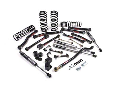 JKS Manufacturing 2.50-Inch J-Krawl Heavy Duty Rate Coil Suspension Lift Kit with FOX 2.5 IFP Performance Series Shocks (18-24 Jeep Wrangler JL 4-Door, Excluding 4xe & Rubicon 392)