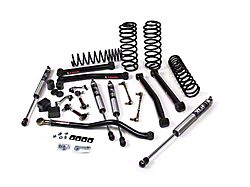 JKS Manufacturing 3-Inch J-Konnect Standard Rate Coil Suspension Lift Kit with FOX 2.5 IFP Performance Series Shocks (18-23 Jeep Wrangler JL 2-Door)